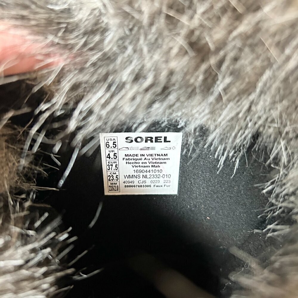 Sorel Women's Tofino II Waterproof Insulated Winter Boot in Black Size 6.5 NWT - Picture 10 of 10